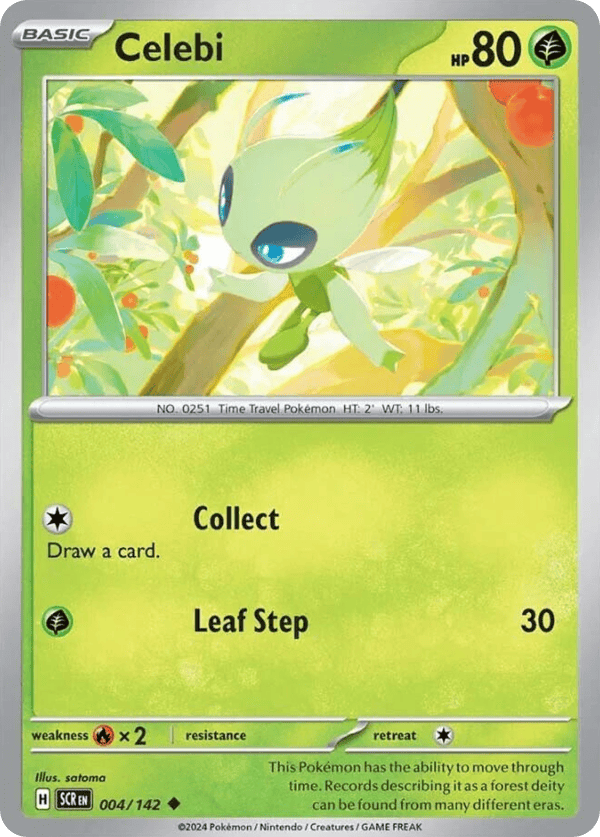 4/142 Celebi Uncommon Stellar Crown