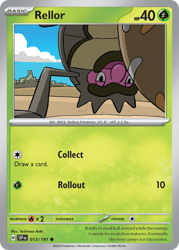 13/191 Rellor Common Surging Sparks