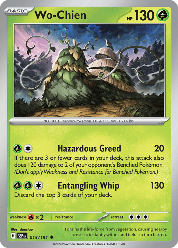 15/191 Wo-Chien Uncommon Surging Sparks