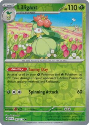 7/159 Lilligant Common Journey Together Reverse Holo