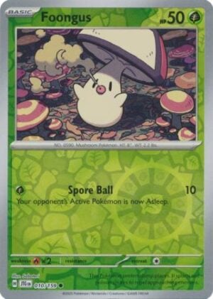 10/159 Foongus Common Journey Together Reverse Holo