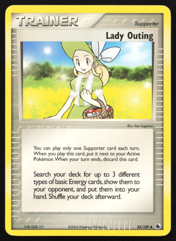 83 Lady Outing Uncommon Ruby & Sapphire Near Mint
