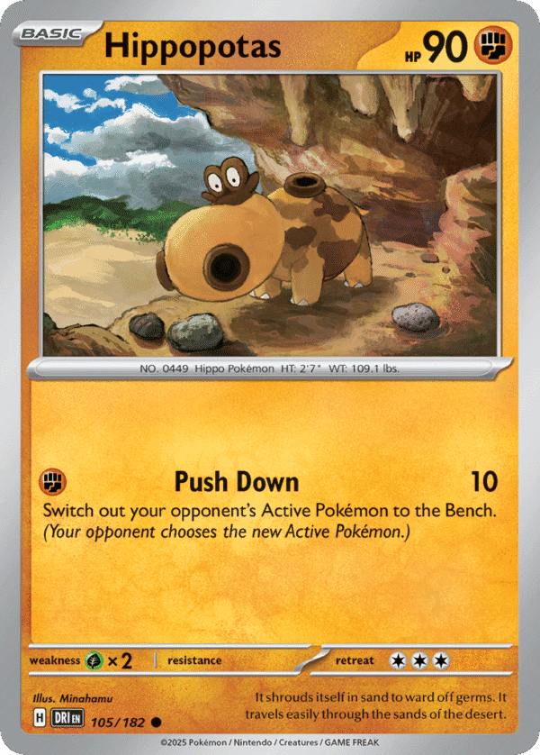 105/182 Hippopotas Common Destined Rivals