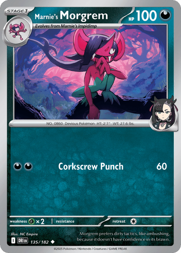 135/182 Marnie's Morgrem Uncommon Destined Rivals