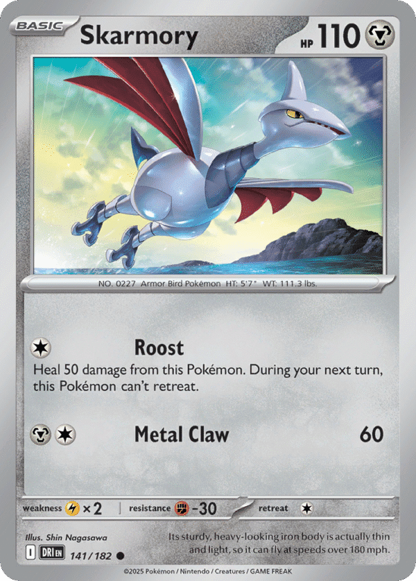 141/182 Skarmory Common Destined Rivals