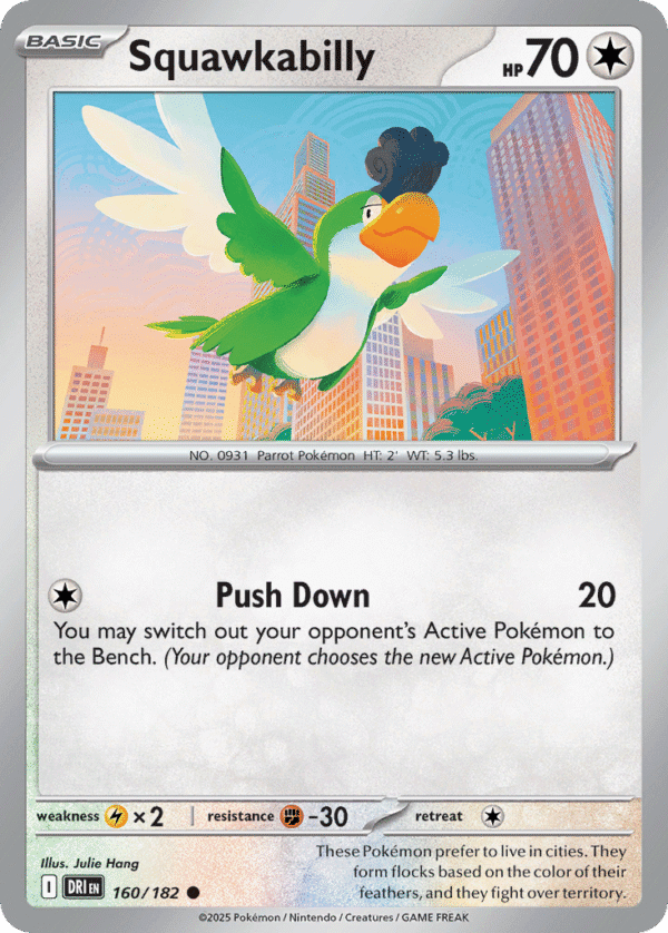 160/182 Squawkabilly Common Destined Rivals