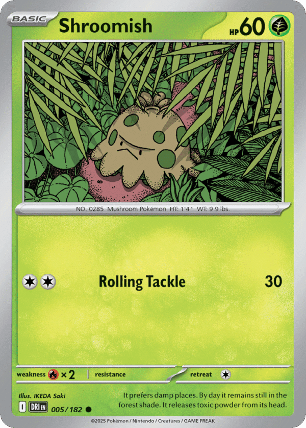 5/182 Shroomish Common Destined Rivals