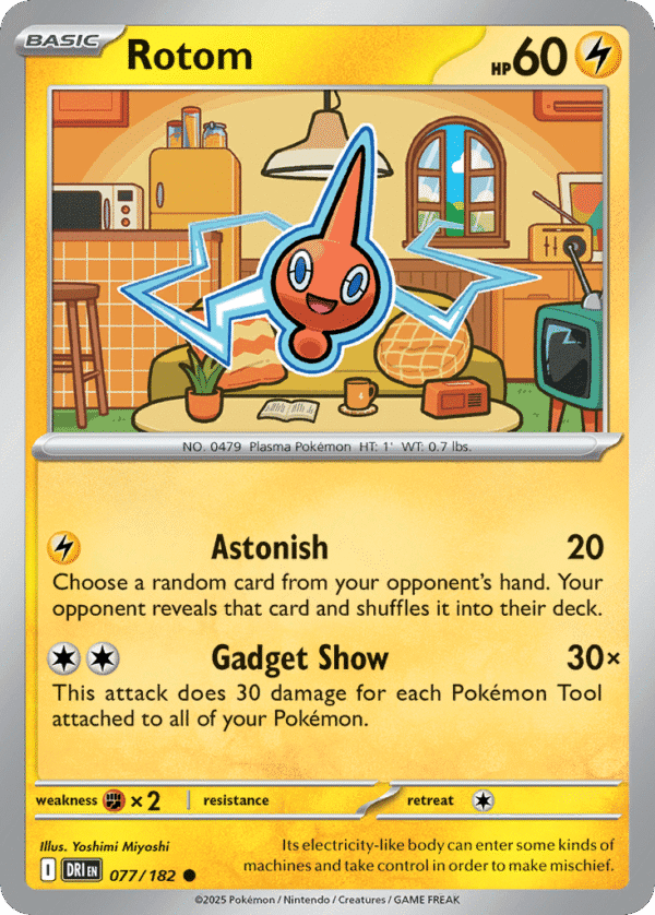77/182 Rotom Common Destined Rivals