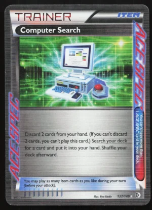 137 Computer Search Rare Boundaries Crossed Moderately Played