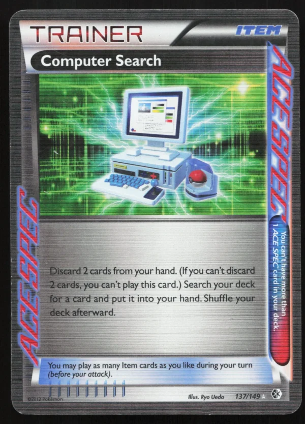 137 Computer Search Rare Boundaries Crossed Moderately Played