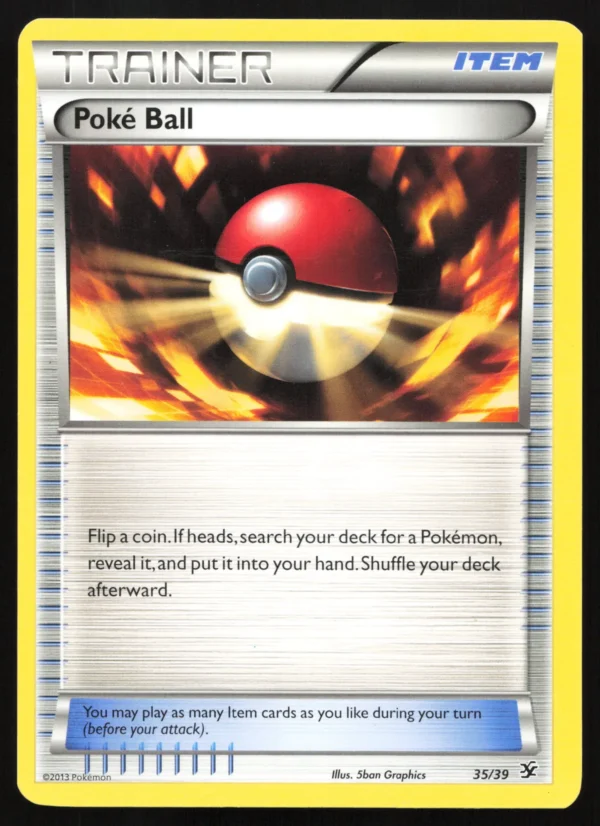 35 Poké Ball None Kalos Starter Set Near Mint