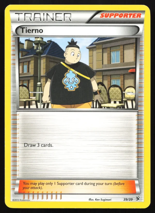 39 Tierno None Kalos Starter Set Near Mint
