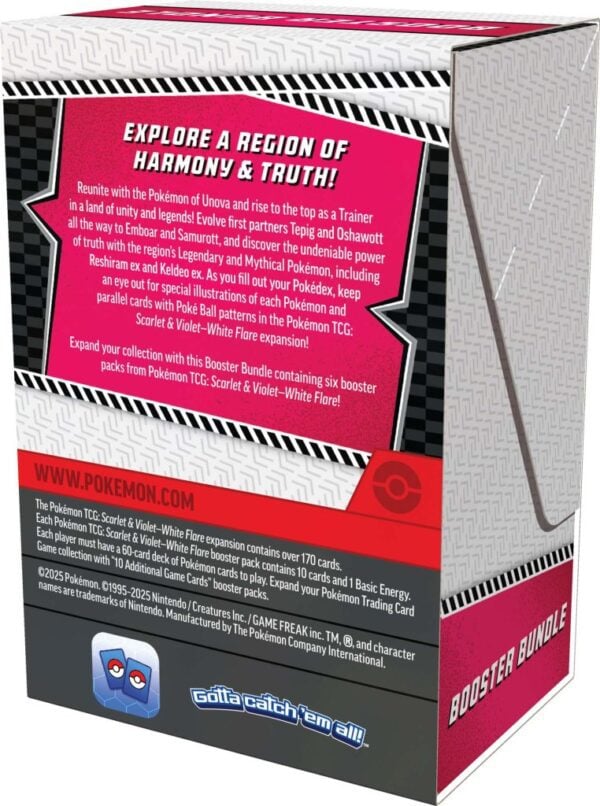 White Flare Booster Bundle - Pokémon TCG: Scarlet & Violet - Image 2