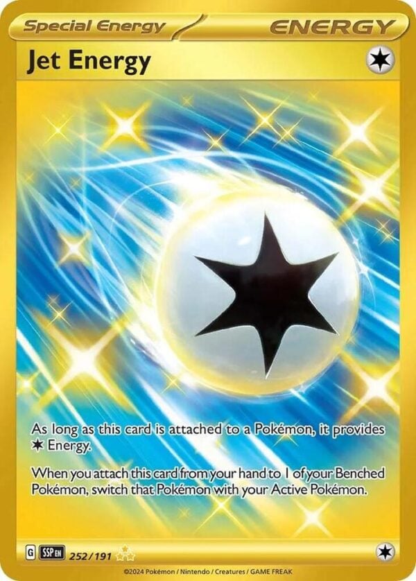 252/191 Jet Energy Hyper Rare Surging Sparks