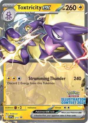 215 Toxtricity ex Illustration Promo Scarlet & Violet Promos